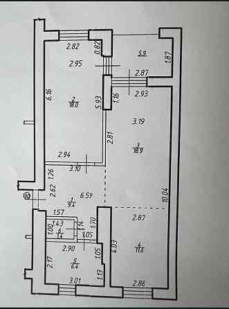 Продаж Квартира 2-кімнатна, 3/7 поверх на Вовчинецька Вовчинець