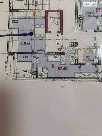 Продаж Квартира 1-кімнатна, 4/5 поверх на Богуна Vinnytsya