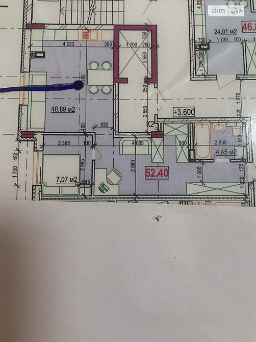 Продаж Квартира 1-кімнатна, 4/5 поверх на Богуна Vinnytsya - photo 2