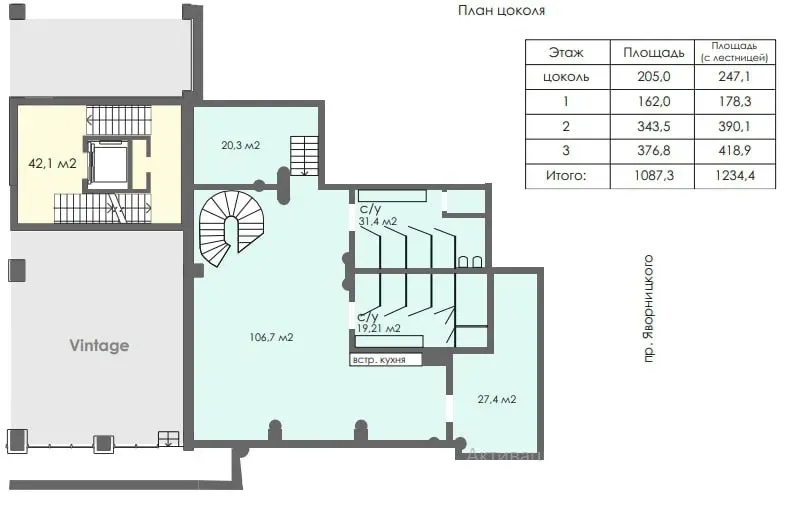 Здається Офісні приміщення площа 1200 кв.м Дніпро Шевченка 5 Дніпро - фото 4