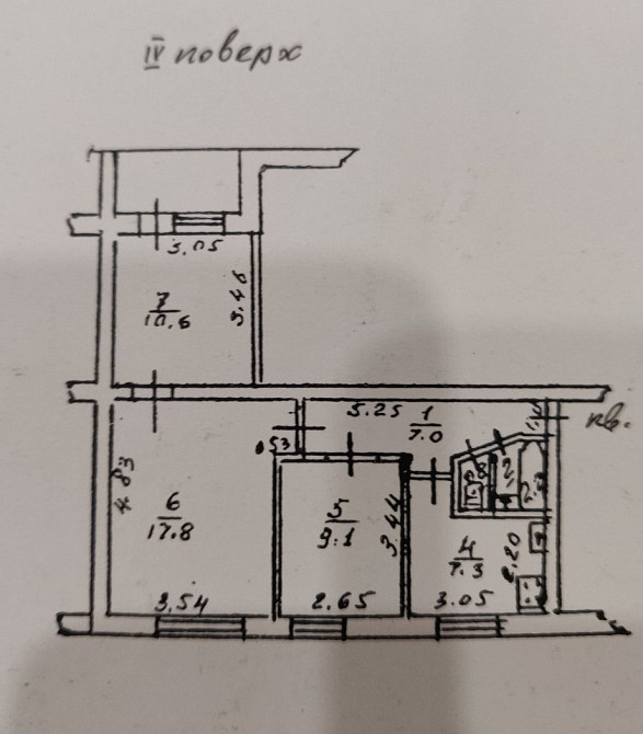 3-х комн. квартира  для семьи - 7 ст. Б. Фонтана . Одеса - фото 12