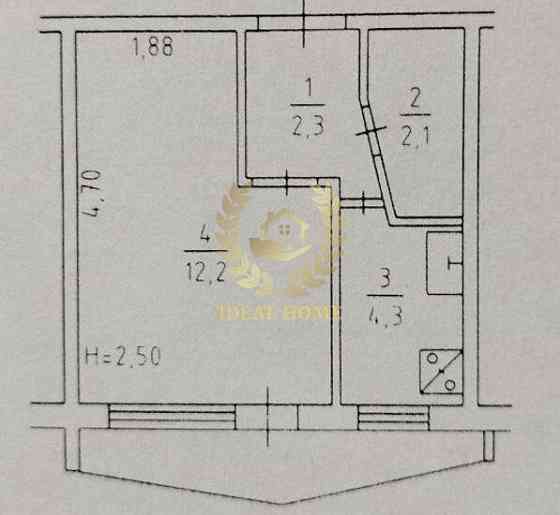 Продаж квартири в районі Індустріального мосту Kiev