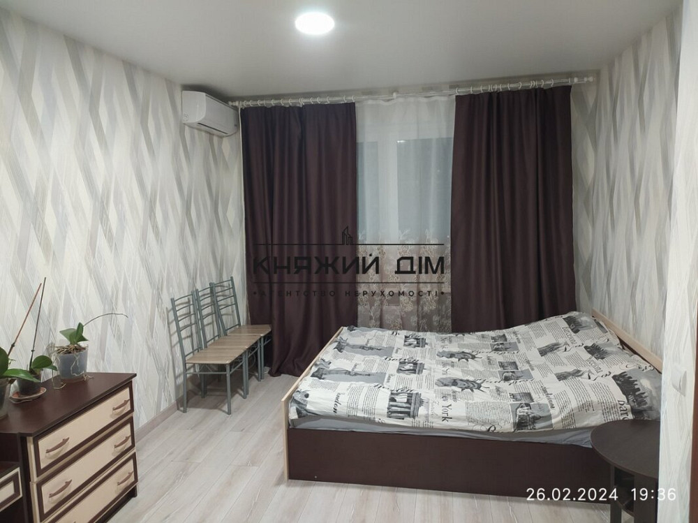 Оренда Квартира 1-кімнатна, 5/25 поверх на Софьи Русовой ул. Київ - фото 1