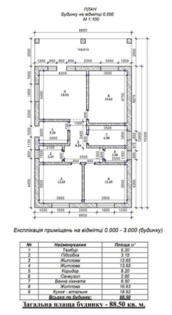 Продам новый дом в Лесках у моря Ліски (Комінтернівський район)