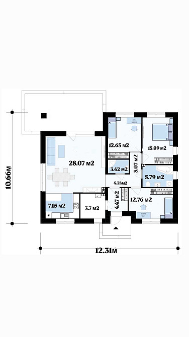 Продаж Будинок 4-кімнатний на вул. Щаслива Пидрясне - изображение 10