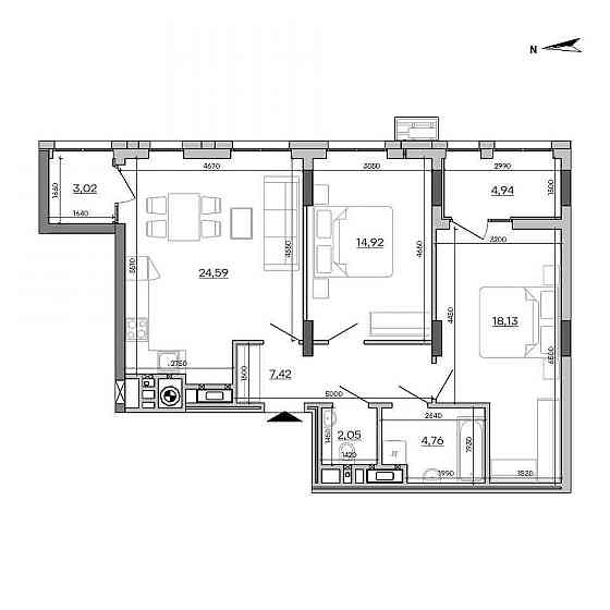 Продаж Квартира на улица Промислова 50-52 Львов