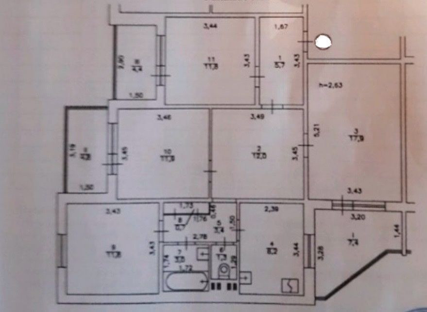 Продаж Квартира 4-кімнатна, 13/16 поверх на Градинська вул., д. 18 Київ - фото 2