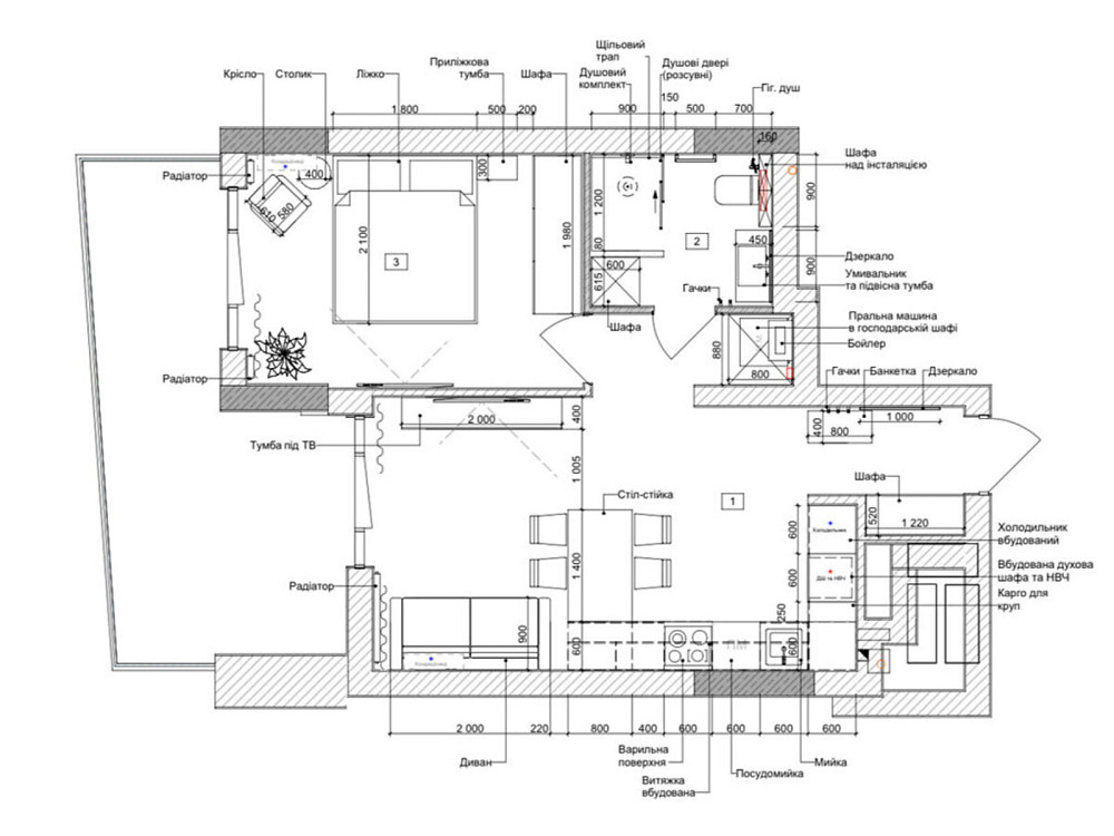 Продаж Квартира 1-кімнатна, 2/20 поверх на Першотравнева Vinnytsya - photo 3