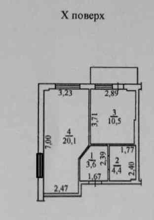 Продаж Квартира 1-кімнатна, 10/12 поверх на Люстдорфская дорога, 100Д Одеса