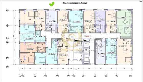 Продам 1-кімнатну квартиру в Новобудові біля парку та метро Київ