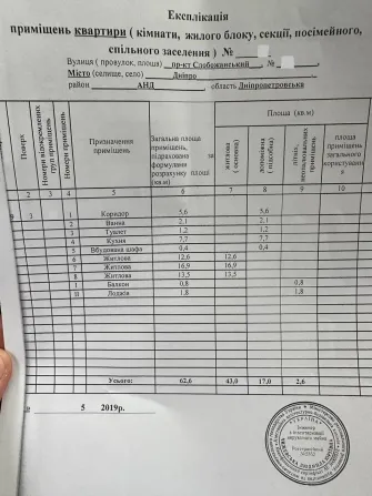 Продам 3к квартиру просп. Слобожанский Хорошее жилое состояние Днепр - изображение 19