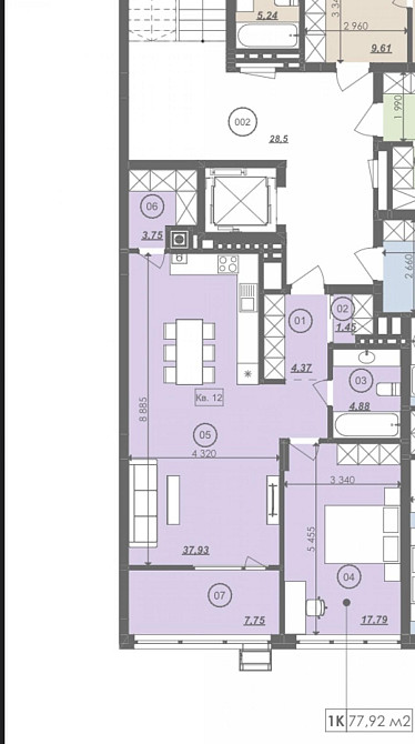 Продаж Квартира 1-кімнатна, 4/4 поверх на вул. Героїв Крут Львів - фото 6