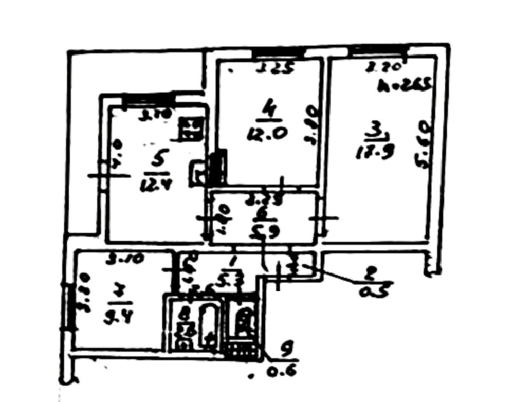 Продам 3 комнатную чешку. Вузовский / Шишкина Одеса - фото 7