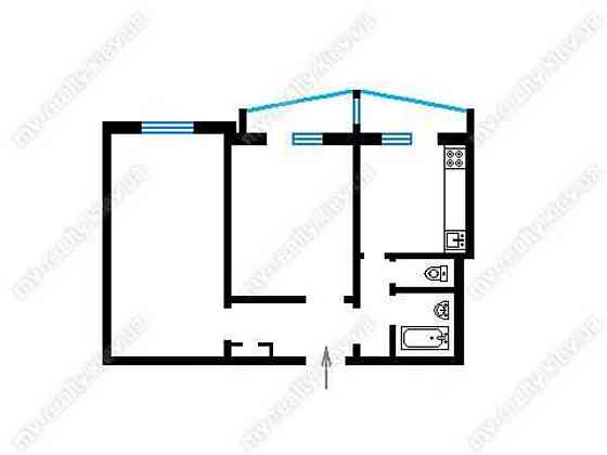 Оренда Квартира 1-кімнатна, 15/16 поверх на Оболонский просп., 14 а Kiev