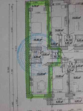 Продаж Квартира 1-кімнатна, 9/12 поверх на Княгинин вул., 44 Івано-Франківськ