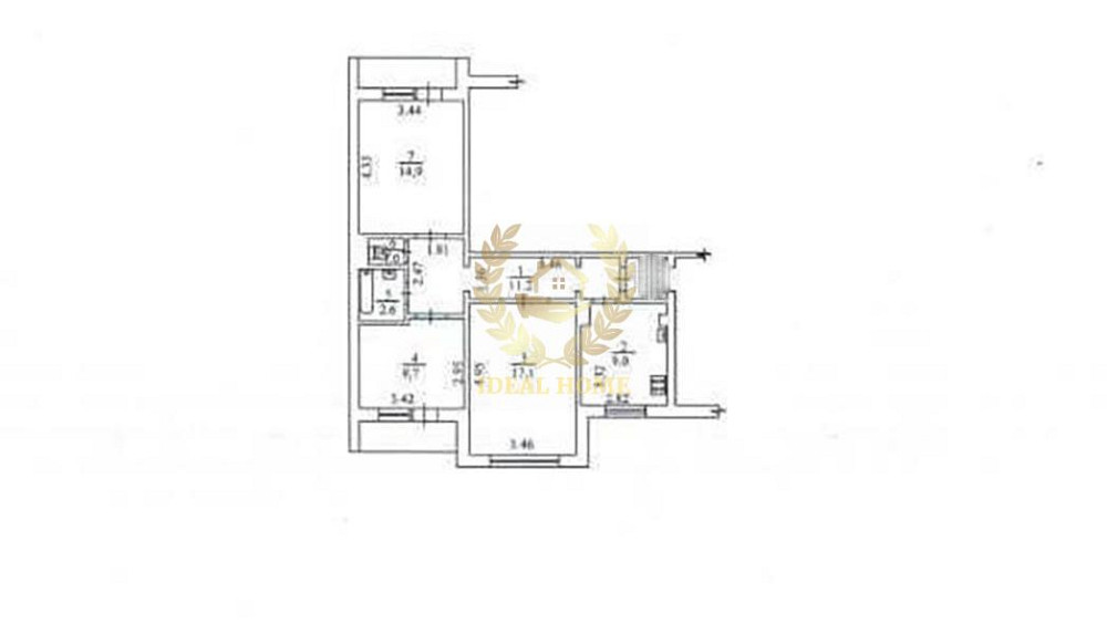 Продаж 3 к. квартири,м. Героїв Дніпра Kiev - photo 3