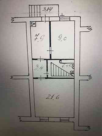 Продаж Квартира 2-кімнатна, 1/5 поверх на Інститутська вул., д. 24/7 Kiev