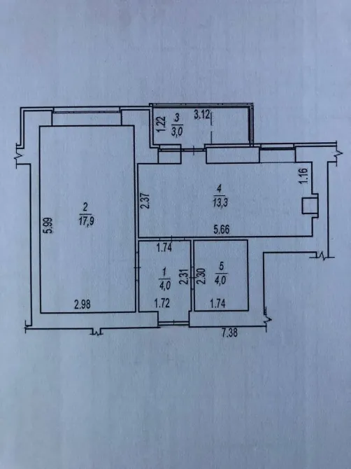 Продаж 1к Квартира 43 кв.м ЖК Європейський Полтава - фото 10