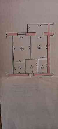 Продаж Квартира 1-кімнатна, 5/12 поверх на вул. Миру Zhytomyr