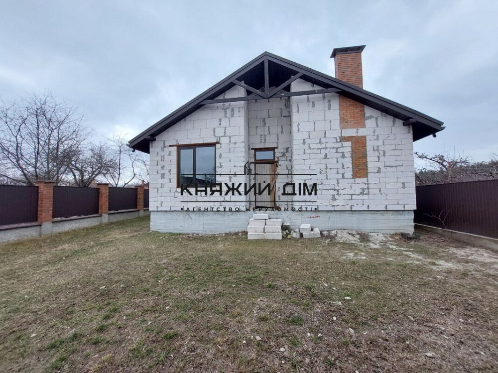 Продажа недостроя в с. Иванковичи одноэтажный 190 м2 17 соток. Лес и озеро в пешей доступности Іванковичі - фото 1