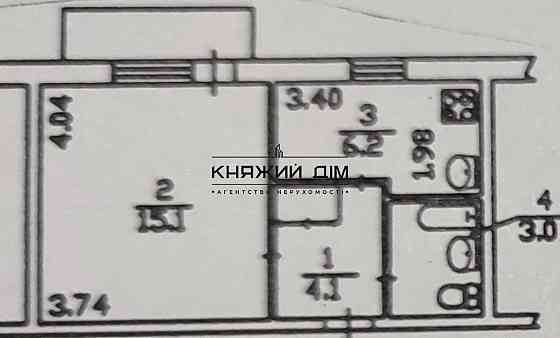 Продаж 1 кімнатної квартири м. Бориспільська Київ