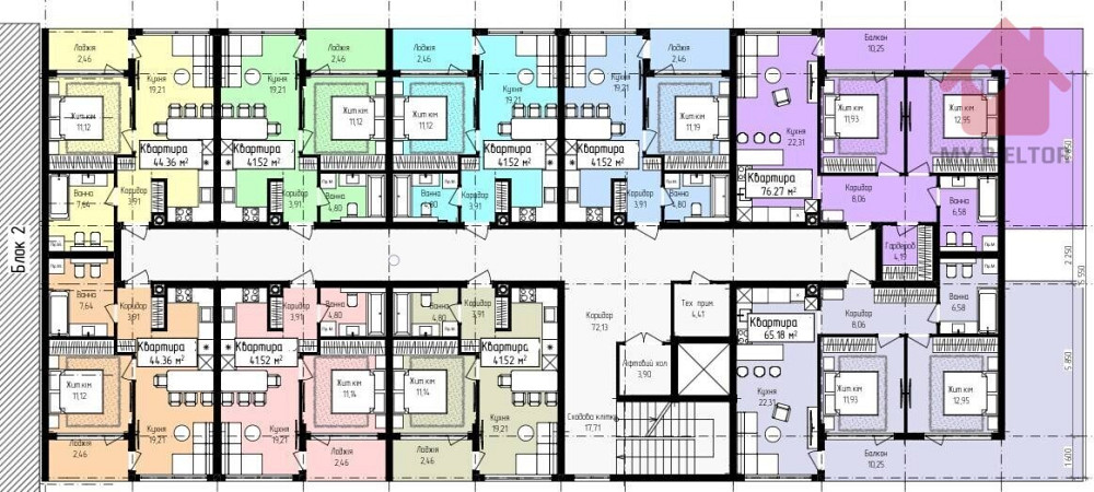 Продаж квартир у сучасний ЖК Fly Town! Ужгород - фото 9