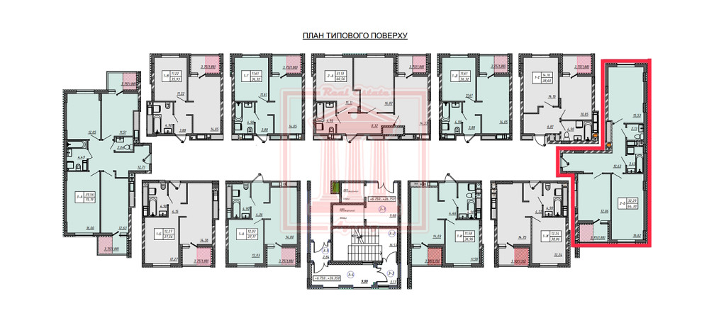 Продаж Квартира 2-кімнатна, 12/13 поверх на Нова-2, 5 Бориспіль - фото 19