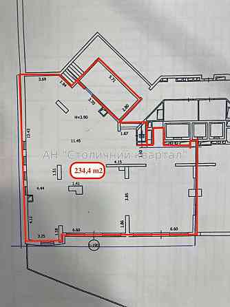 Оренда приміщення вільного призначення на Вишгородська вул., 45 приміщень - 1, поверх - 1/24 Kiev