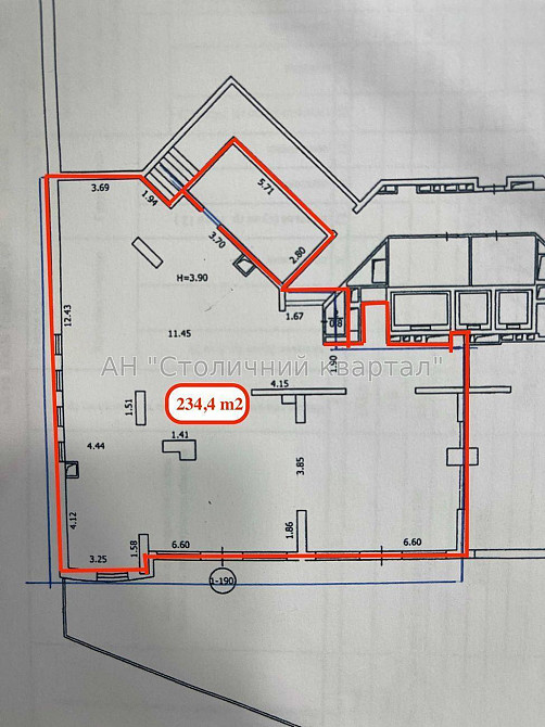 Оренда приміщення вільного призначення на Вишгородська вул., 45 приміщень - 1, поверх - 1/24 Київ - фото 2