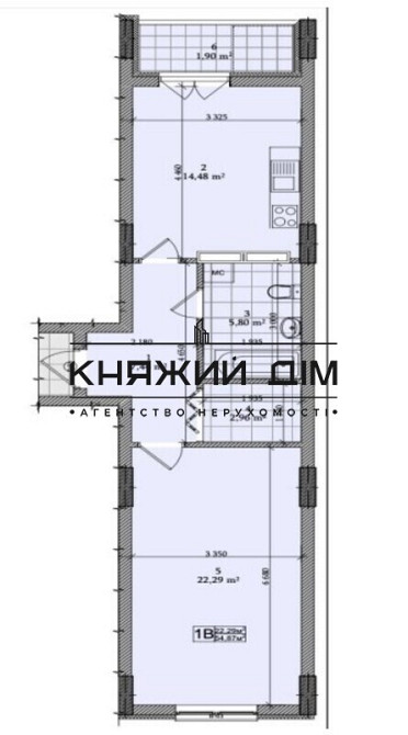 БЕЗ КОМІСІЇ!!! Продаж по переуступці 1-но к. квартири в ЖК Поділ Град. № 21145364 Київ - фото 3