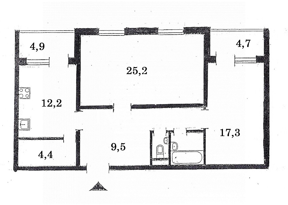 Продаж 2к Квартира 87 кв.м Гмирі Бориса вул. Kiev - photo 13