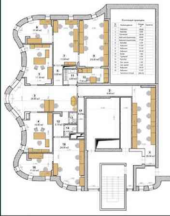 Оренда офісне приміщення на улица Срибнокильская, д.14 приміщень - 5, поверх - 19/19 Киев