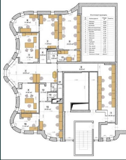 Оренда офісне приміщення на улица Срибнокильская, д.14 приміщень - 5, поверх - 19/19 Киев - изображение 4
