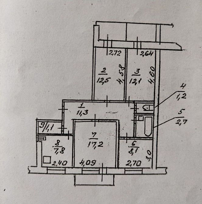 Продаж Квартира 4-кімнатна, 1/10 поверх на Березинская ул., 35 Днепр - изображение 15