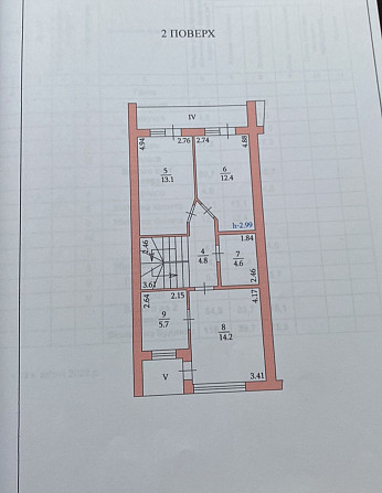 Продаж 2 поверхового будинку з каміном і ділянкою на 2 сотки, 116 кв. м, 3 кімнати, с.Біла / Тернопі  - фото 14