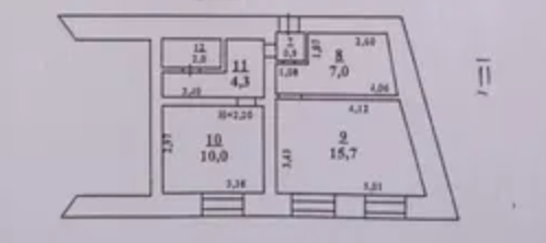 Двухкомнатная возле Кирхи Одеса