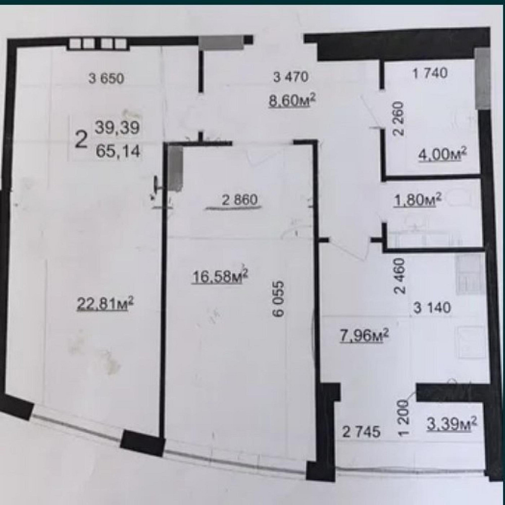 Продаж Квартира 2-кімнатна, 5/15 поверх на вул. Незалежності Житомир - фото 1