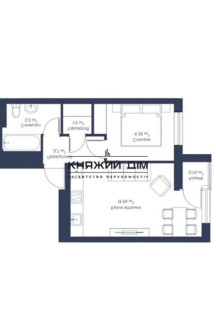 1 кімнатна квартира ЖК Метрополія2 Kiev - photo 2