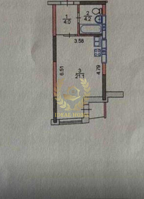 Продаж Квартира 1-кімнатна на Кадетский Гай ул., 10 Kiev - photo 8