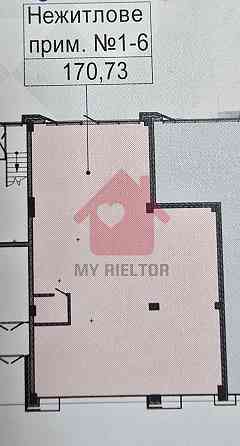 Продаж приміщення вільного призначення на Словянська наб., 23 поверх - 1/10 Uzhhorod