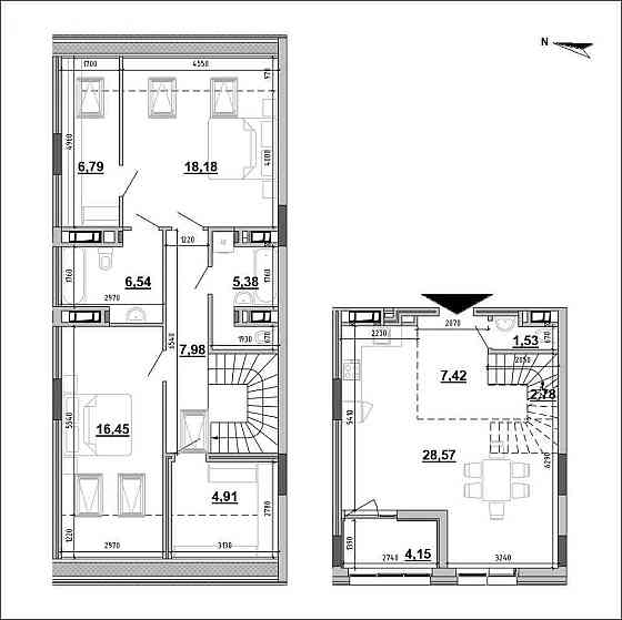 Продаж Квартира 2-кімнатна, 5/6 поверх на вул. Промислова Львів
