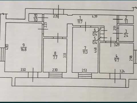 Продаж 3к Квартира 65 кв.м Островського вулиця 2 Кропивницький - фото 15