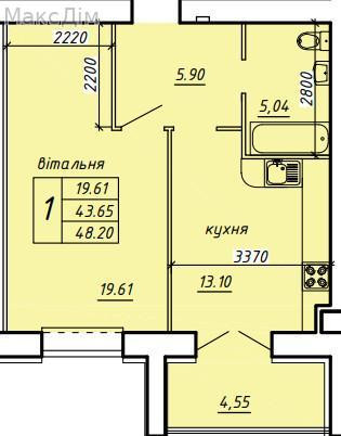 Продаж Будинок 1-кімнатний на вул. Дубовецька Тернопіль - фото 1
