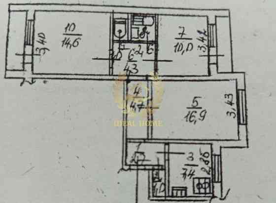 Продається 3-кімнатна квартира в районі Академмістечко Киев