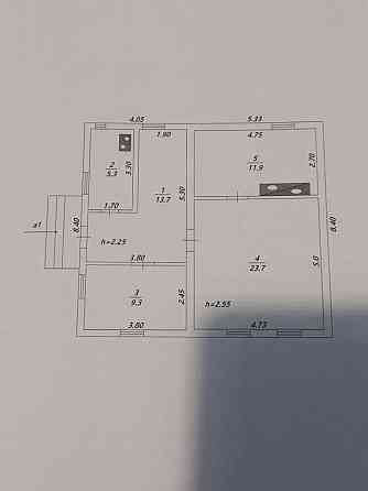 Продаж 1-поверховий Будинок  63 кв.м   