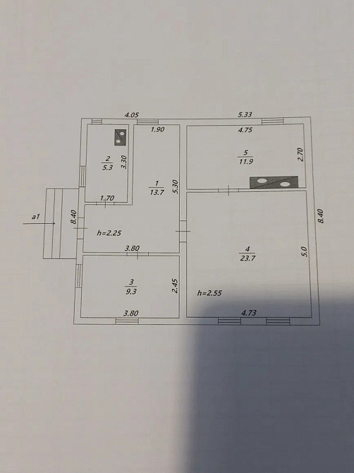 Продаж 1-поверховий Будинок  63 кв.м    - фото 5