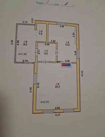 Продаж 1-поверховий Будинок з ділянкою 13 сот 51 кв.м 1 кімн. на Глибочиця Коцюбинського Zhytomyr