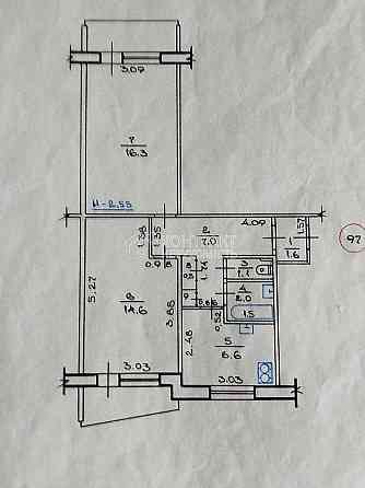 Продаж Квартира 2-кімнатна, 1/12 поверх на вул. Тарасівська Харків