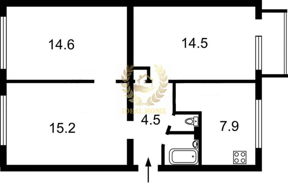 Продаж Квартира 3-кімнатна, 4/5 поверх Київ - фото 2