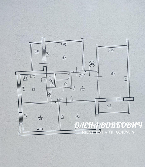 Продаж 4к квартири 84.2 кв. м Івано-Франківськ - фото 9
